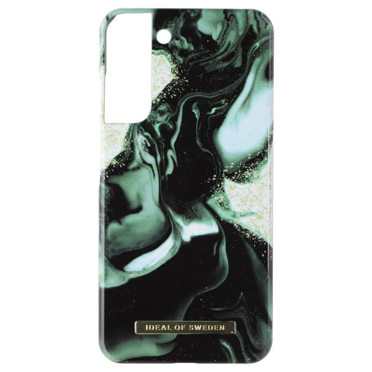 iDeal of Sweden Printed Case for Samsung Galaxy (S22+) - Golden Olive Marble (2)