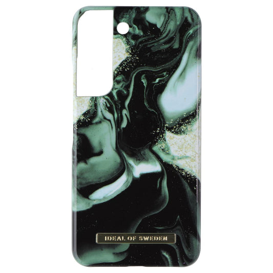 iDeal of Sweden Printed Case for Samsung Galaxy S22 - Golden Olive Marble (2)