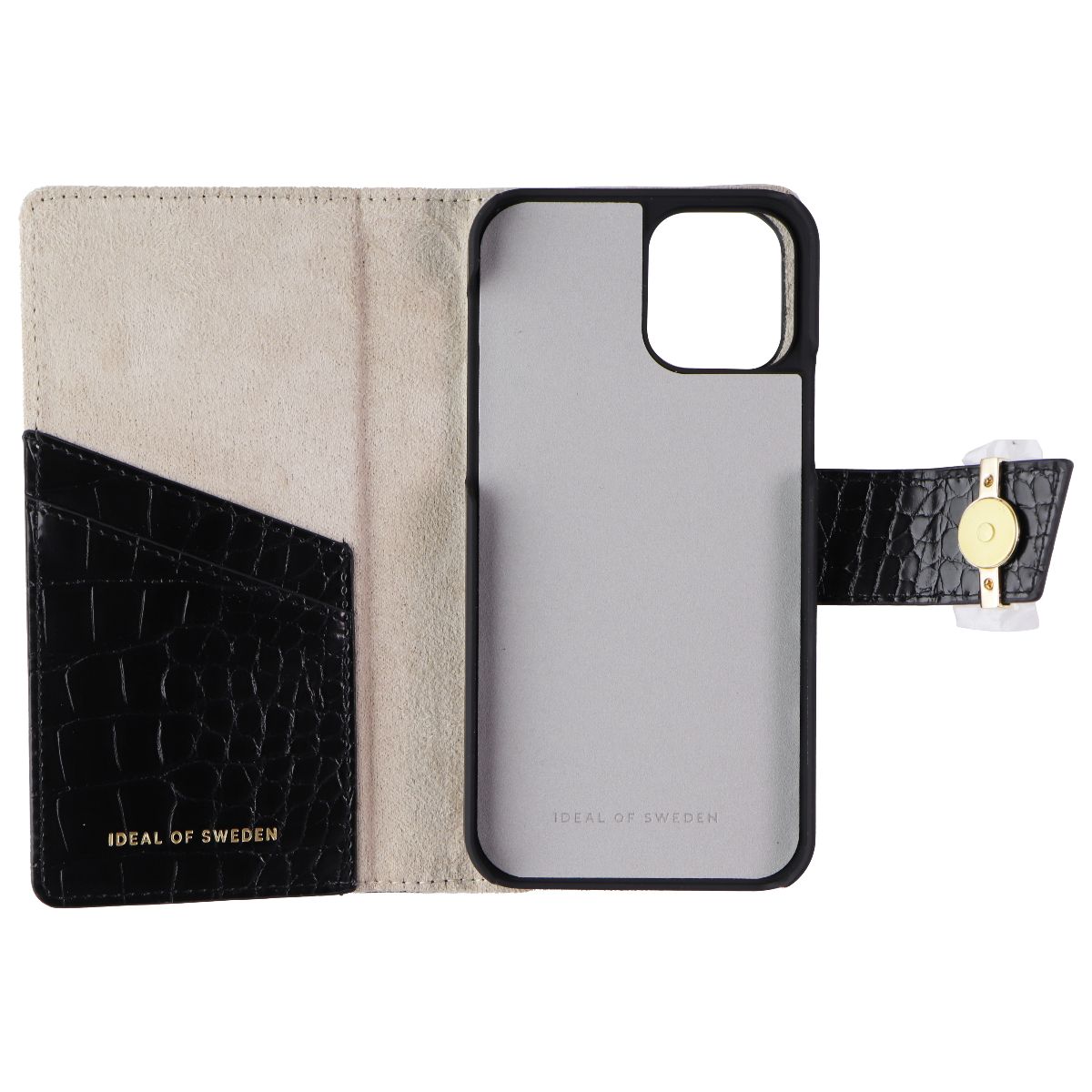 iDeal of Sweden Phone Wallet Case for Apple iPhone 12 and 12 Pro - Black (3)