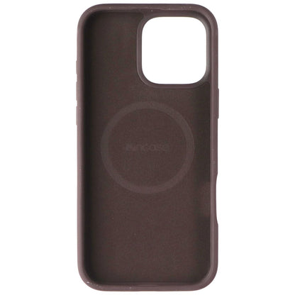 Incase ICON Case for MagSafe for Apple iPhone 16 Pro Max - Cocoa Pebbled Leather (3)