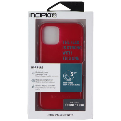 Incipio NGP Pure Series Flexible Gel Case for Apple iPhone 11 Pro - Red