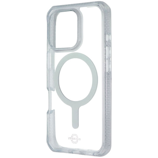 ITSKINS Hybrid_R // Mood Case for MagSafe for Apple iPhone 16 Pro - Clear/Purple