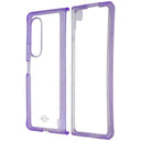 ITSKINS Hybrid R // Clear Case for Samsung Galaxy Z Fold3 5G - Lavender/Clear - New
