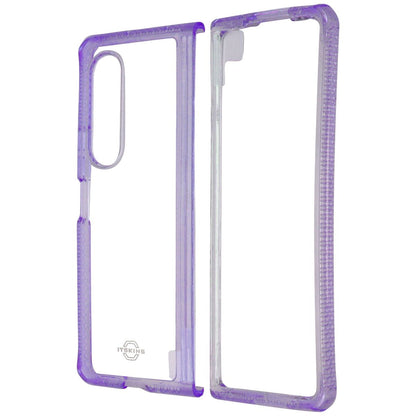 ITSKINS Hybrid R // Clear Case for Samsung Galaxy Z Fold3 5G - Lavender/Clear - New