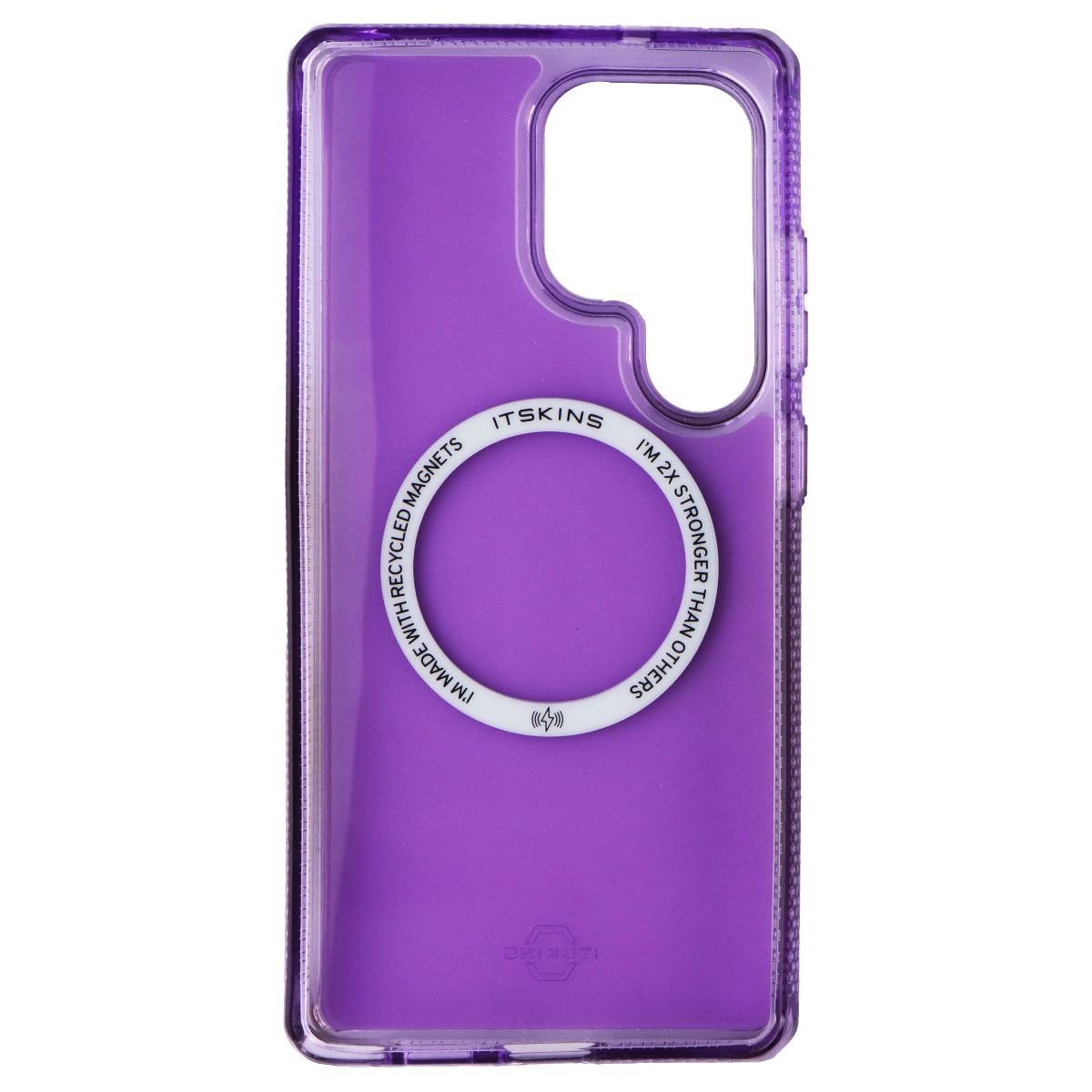 ITSKINS Hybrid_R Vapor Magnetic Case for Samsung Galaxy S25 Ultra - Light Purple (3)
