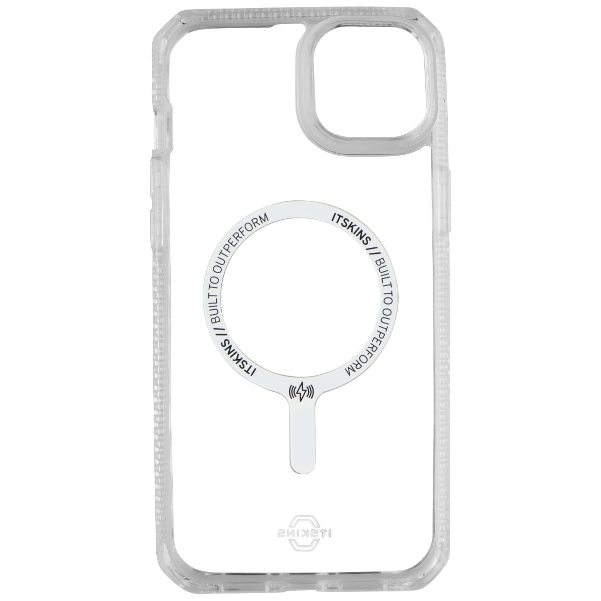 ITSKINS Hybrid_R Clear Series for iPhone 14 Plus - Transparent (3)