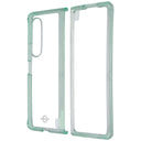 iTSKINS Hybrid R // Clear Case for Samsung Galaxy Z Fold3 5G - Green/Clear - New