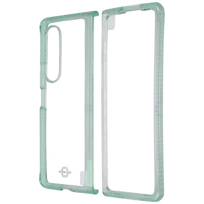 iTSKINS Hybrid R // Clear Case for Samsung Galaxy Z Fold3 5G - Green/Clear - New