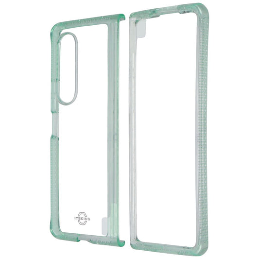 iTSKINS Hybrid R // Clear Case for Samsung Galaxy Z Fold3 5G - Green/Clear - New