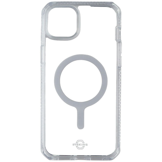 ITSKINS Hybrid_R Clear Case for MagSafe for iPhone 15 Plus/14 Plus - Transparent (2)