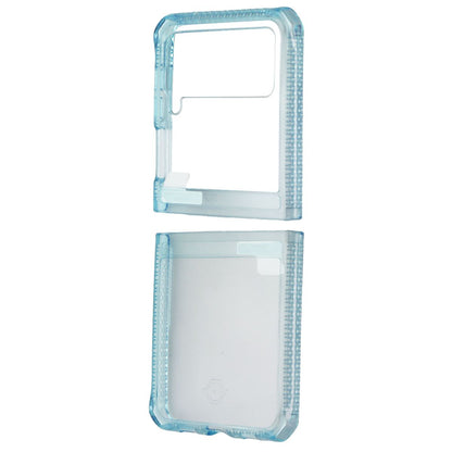 ITSKINS Hybrid // Clear Series Case for Samsung Galaxy Z Flip3 5G - Light Blue - New