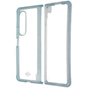 ITSKINS Hybrid R // Clear Case for Samsung Galaxy Z Fold3 5G - Light Blue/Clear - New