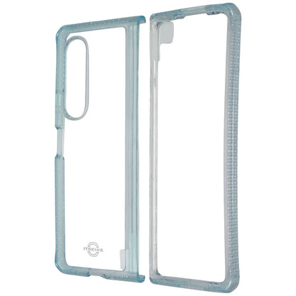 ITSKINS Hybrid R // Clear Case for Samsung Galaxy Z Fold3 5G - Light Blue/Clear - New
