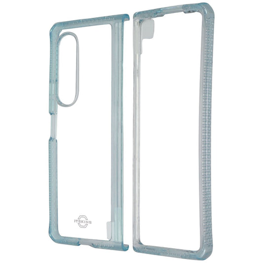 ITSKINS Hybrid R // Clear Case for Samsung Galaxy Z Fold3 5G - Light Blue/Clear - New