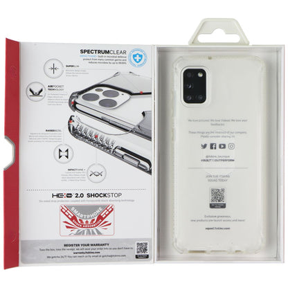 ITSKINS Spectrum // Clear Series Case for Samsung Galaxy A31 - Transparent (3)