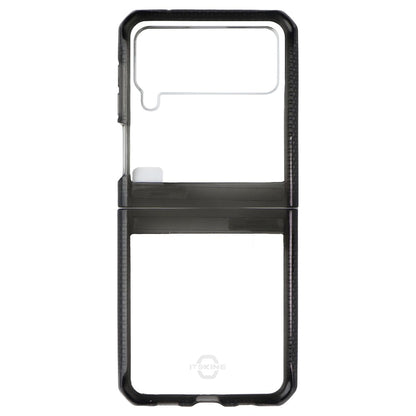 ITSKINS Hybrid Clear Series Case for Samsung Galaxy Z Flip3 - Smoke/Clear - New (2)