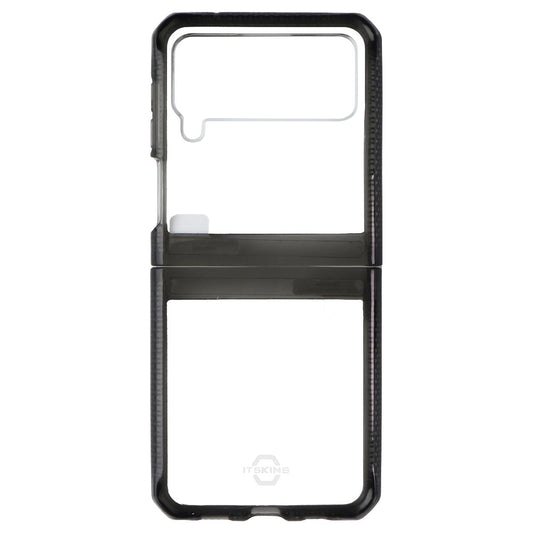 ITSKINS Hybrid Clear Series Case for Samsung Galaxy Z Flip3 - Smoke/Clear - New (2)
