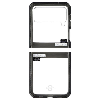 ITSKINS Hybrid Clear Series Case for Samsung Galaxy Z Flip3 - Smoke/Clear - New (3)