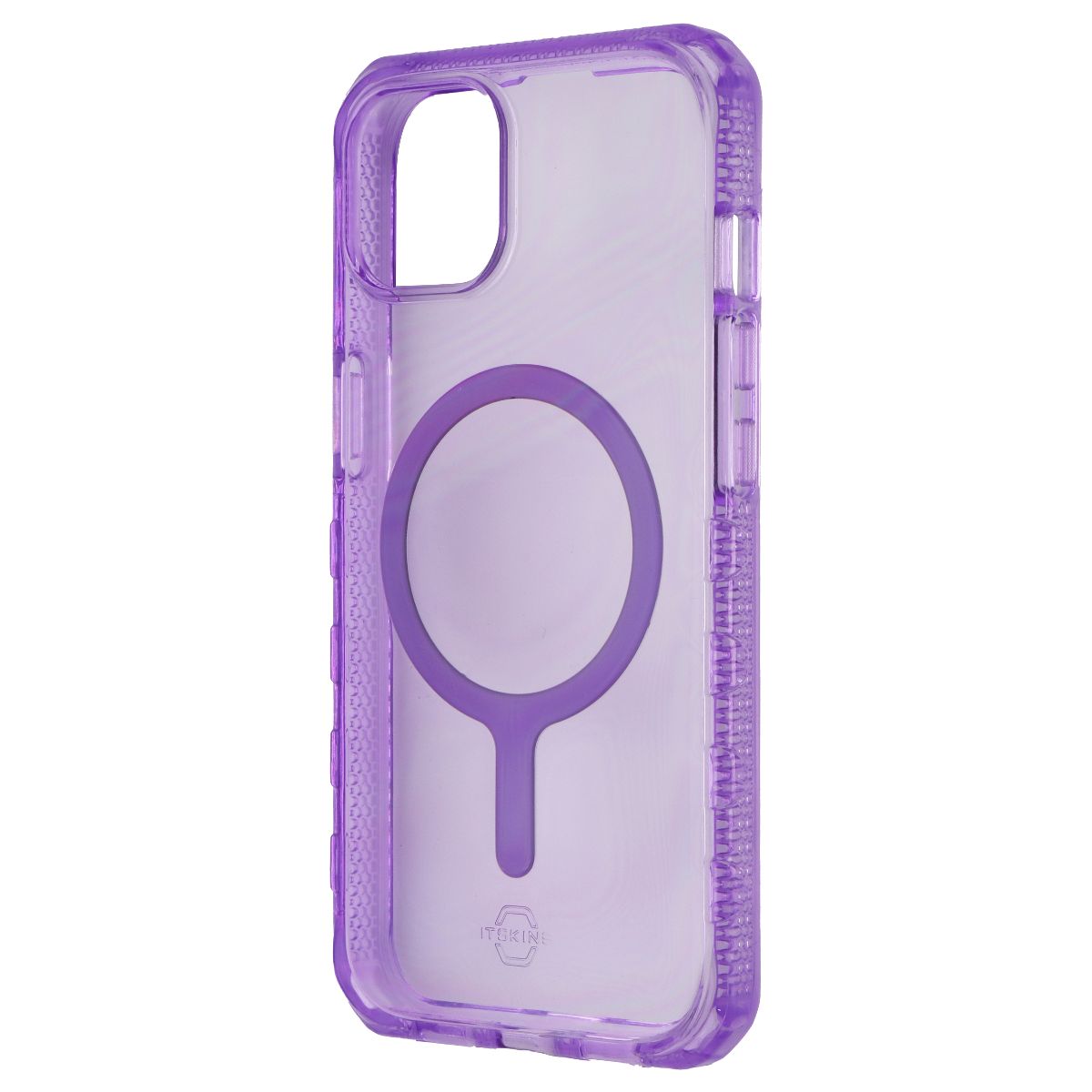 ITSKINS Supreme // Clear Case for MagSafe for Apple iPhone 13 - Purple