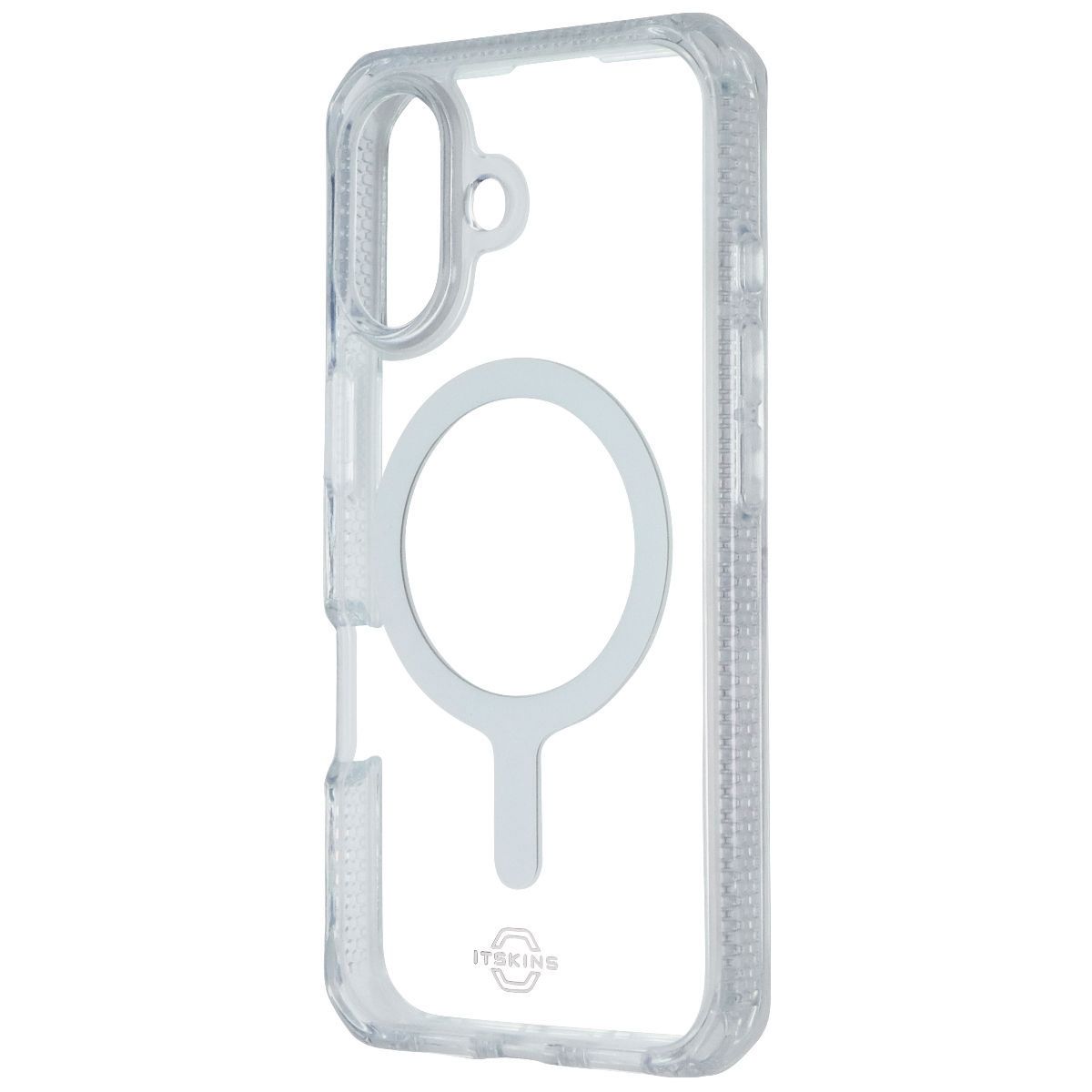 ITSKINS Hybrid_R // Mood Case for MagSafe for Apple iPhone 16 - Clear / Purple (2)