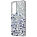 Kate Spade Protective Case for Samsung Galaxy S24 FE - Flowerbed Blue Gems - New