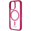 Kate Spade Ultra Protective Case for MagSafe for Apple iPhone 16 - Pink/Clear - New