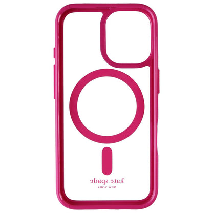 Kate Spade Ultra Protective Case for MagSafe for Apple iPhone 16 - Pink/Clear (3)