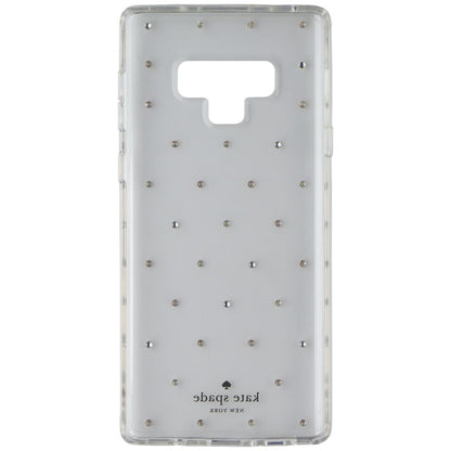Kate Spade Hardshell Case for Samsung Galaxy Note9 - Clear with Pin Dot Gems (3)