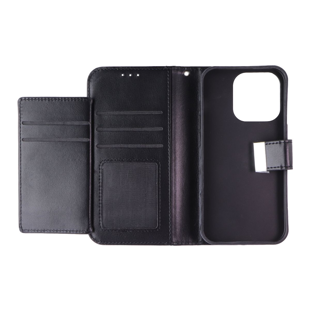 MyBat Pro MyJacket Xtra Series Wallet Case for Apple iPhone 15 Pro - Black (3)