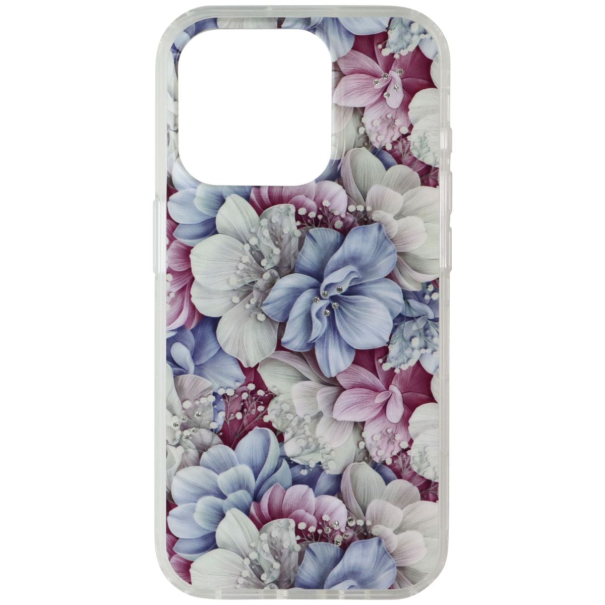 MyBat Pro Mood Series Case for MagSafe for iPhone 15 Pro - Petals and Pearls (2)