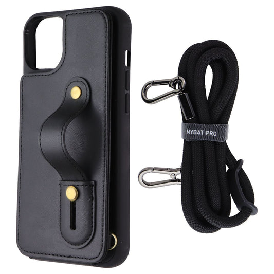 MyBat Pro Clutch Series Crossbody Wallet Case for Apple iPhone 15 Plus - Black - New