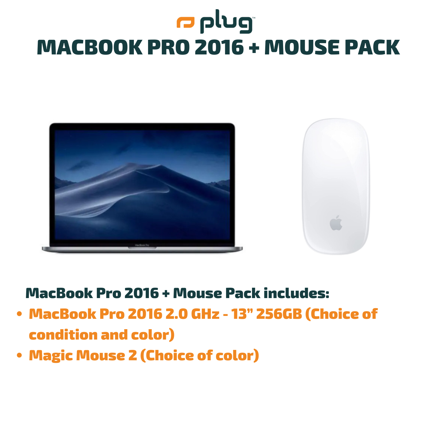 MacBook Pro 2016 + Mouse Pack