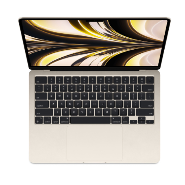 Apple MacBook Air M2 de 13 pulgadas, 256 GB, CPU de 8 núcleos y GPU de 8 núcleos (mediados de 2022) Starlight