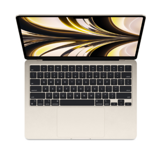 Apple MacBook Air M2 13-inch 256GB 8GB RAM 8-Core CPU 8-Core GPU (Mid 2022) Starlight