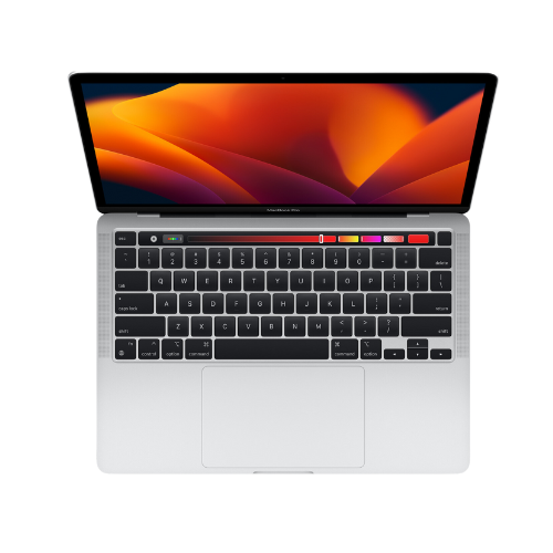 Apple MacBook Pro M2 de 13 pulgadas, 256 GB, CPU de 8 núcleos, GPU de 10 núcleos (mediados de 2022) Plata