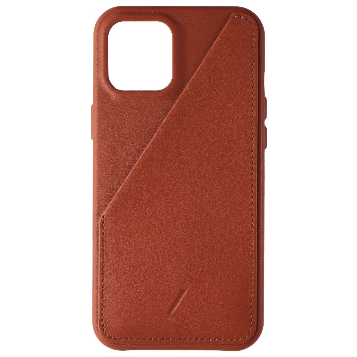 Native Union Clic Card Case for Apple iPhone 12 Pro Max - Tan Leather (2)