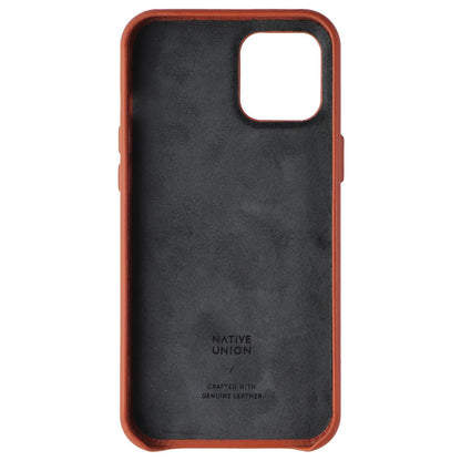 Native Union Clic Card Case for Apple iPhone 12 Pro Max - Tan Leather (3)