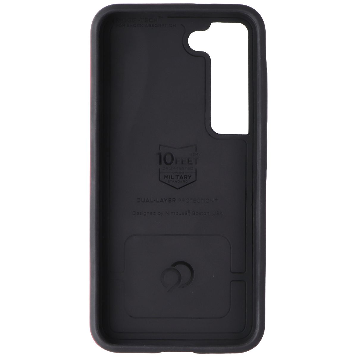 Nimbus9 Cirrus 2 Series Hard Case for Samsung Galaxy S23 5G - Crimson Red/Black - New (3)