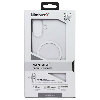 Nimbus9 Vantage Series Case for MagSafe for Apple iPhone 16 Plus - Clear (4)