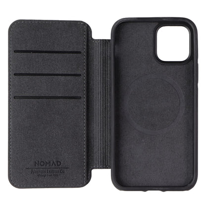 Nomad Rugged Folio Wallet Case for MagSafe for iPhone 12 Pro - Black Horween (3)