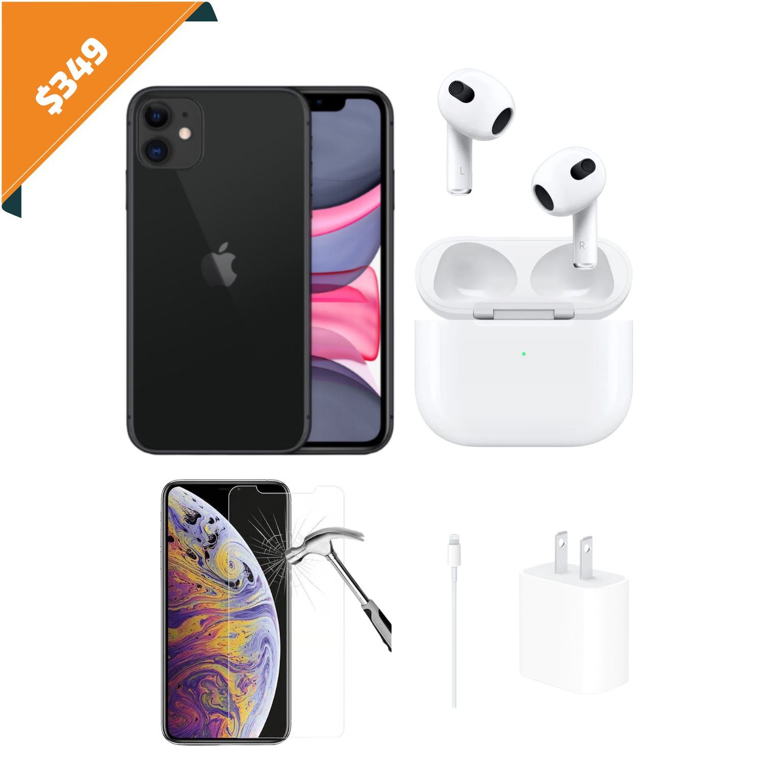 iPhone 11 + Airpods Pack