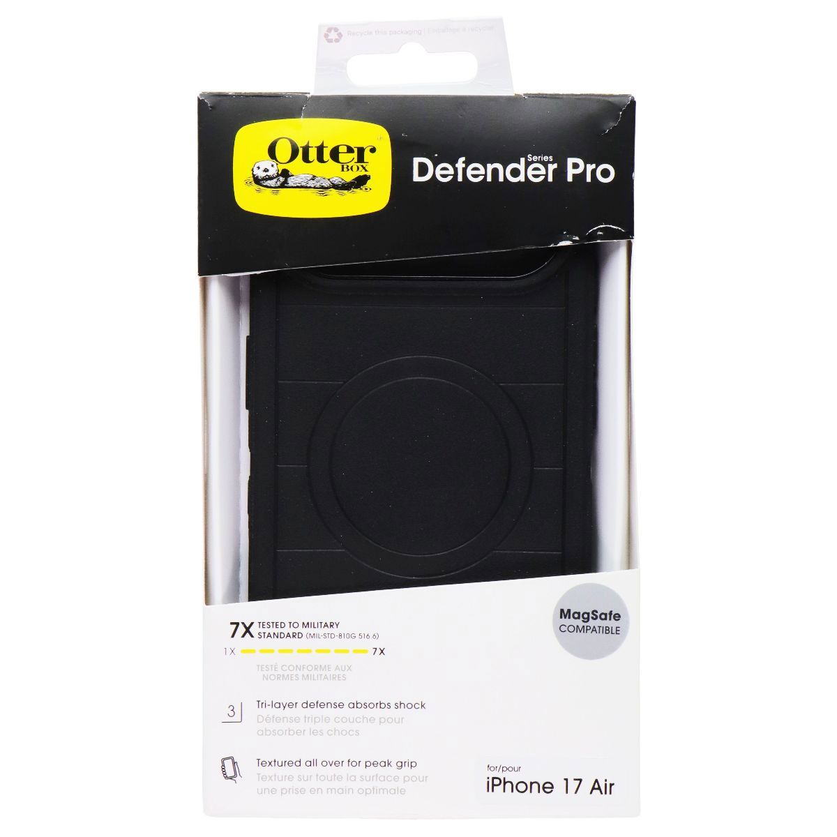 OtterBox Defender Pro Case for MagSafe for Apple iPhone 17 Air - Black (4)