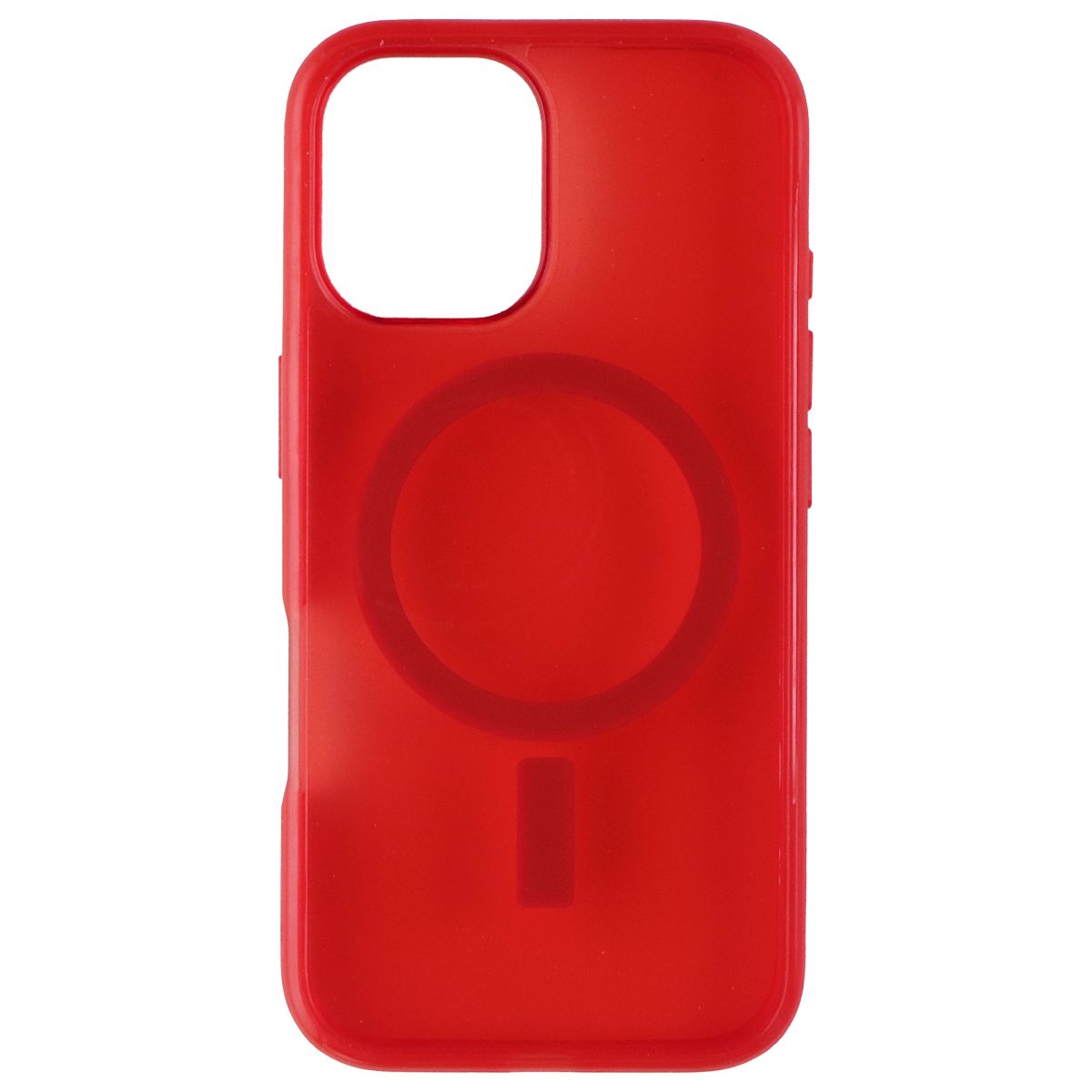 OtterBox Symmetry Clear Case for MagSafe for Apple iPhone 16 - Firecracker (Red) (2)