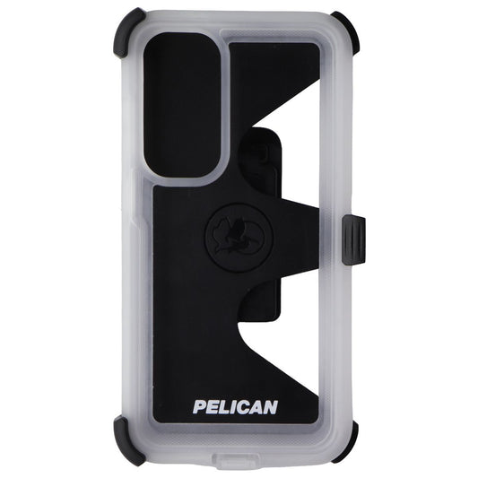 Pelican Voyager Case and Belt Clip Holster for Samsung Galaxy S24+(Plus) - Clear (2)