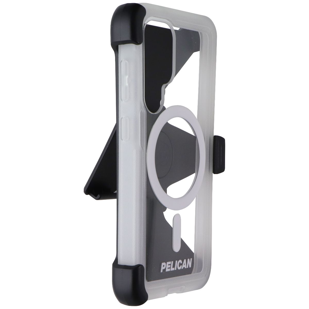 Pelican Voyager Magnetic Case + Holster for Samsung Galaxy S25 - Clear (2)