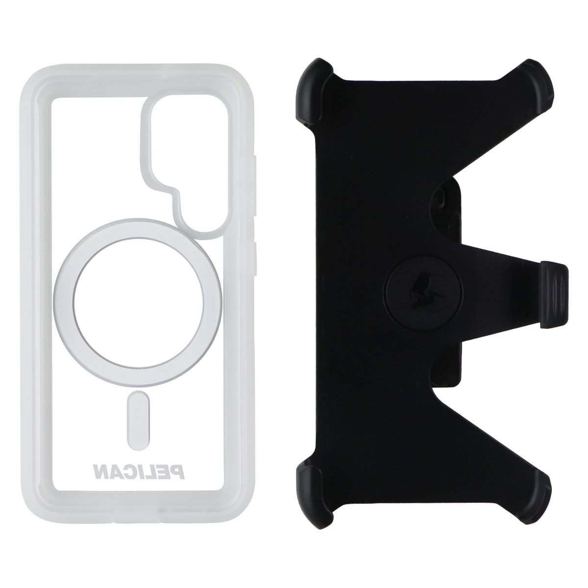 Pelican Voyager Magnetic Case + Holster for Samsung Galaxy S25 - Clear (5)