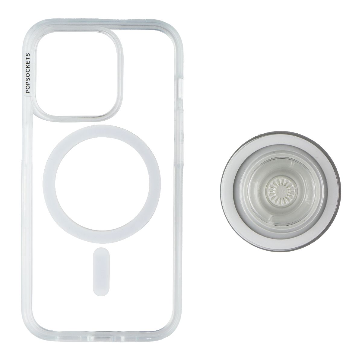 PopSockets PopCase for MagSafe for iPhone 15 Pro - Clear (3)