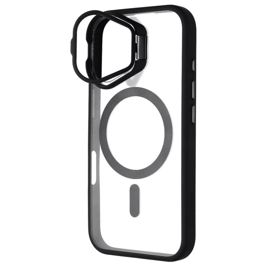 Prodigee Kickit Series Case for MagSafe for Apple iPhone 16 - Black/Clear