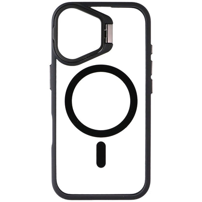 Prodigee Kickit Series Case for MagSafe for Apple iPhone 16 - Black/Clear (2)