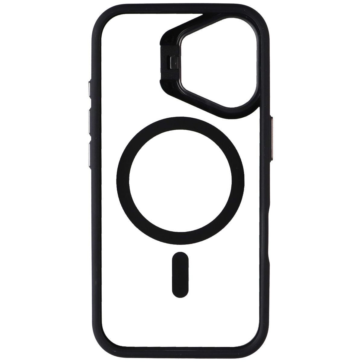 Prodigee Kickit Series Case for MagSafe for Apple iPhone 16 - Black/Clear (3)